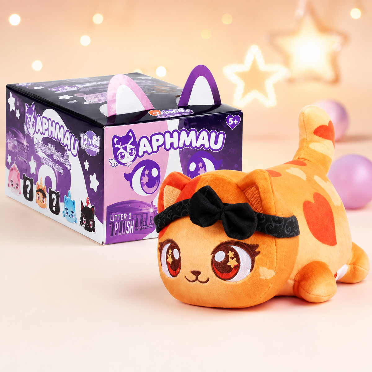 2026 Aphmau Mystreet Series Meemeows Plush "Lucinda Cat"- NEW!! opened to reveal