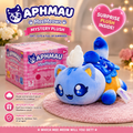 Aphmau Meemeows Plush Blue cape/blanket featuring stars and moons