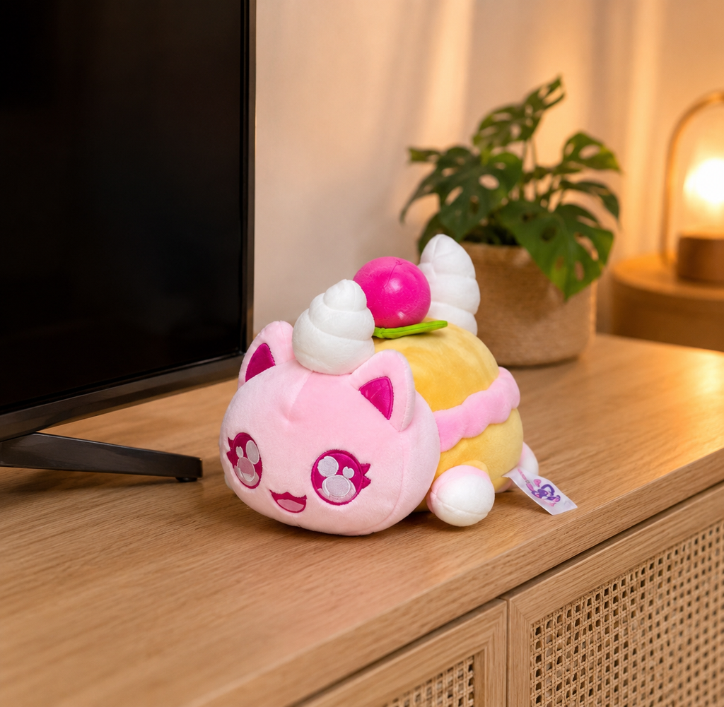 2026 Aphmau Bakery Series Meemeows Plush "Cream Puff Cat"